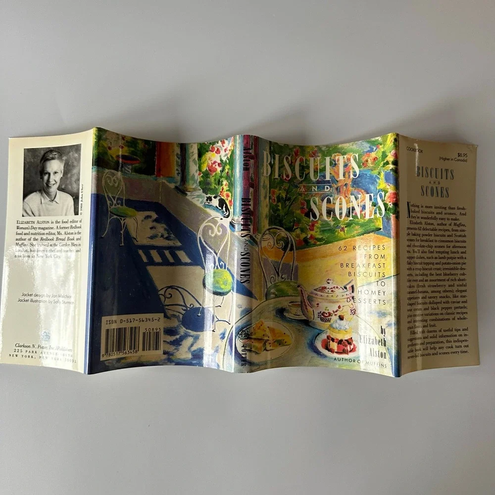 Biscuits & Scones Alston 1988‎ Hardcover First Edition Clarkson Potter DJ VG